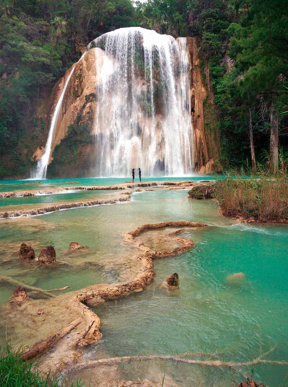 Las Tres Tzimoleras Waterfalls